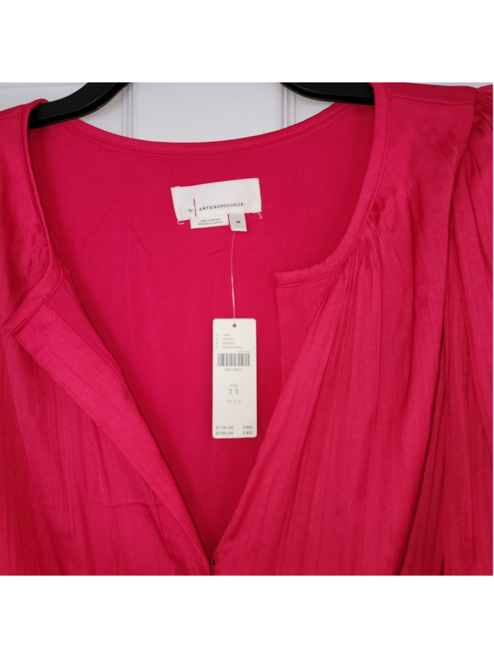 Women's Anthropologie Maxi Dress - Somerset - Pink Size 2X - Picture 5 of 6